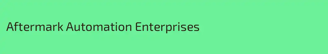 Aftermark Automation Enterprises